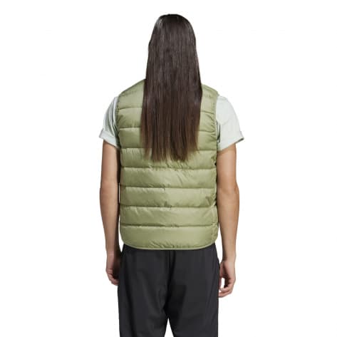 adidas Herren Daunenweste Essentials 3-Stripes Light Vest IX8902 M Tent Green | M