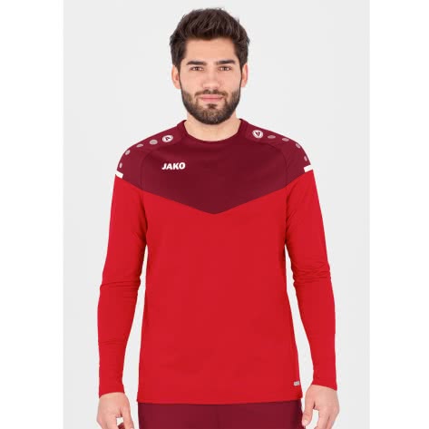 Jako Herren Sweat Champ 2.0 8820-01 XXL Rot/Weinrot | XXL