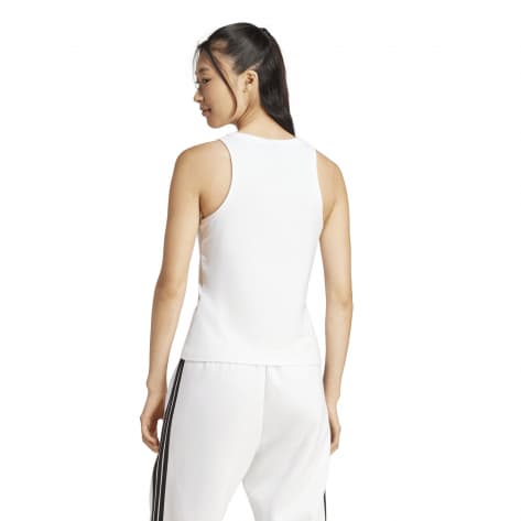 adidas Damen Tanktop Linear Slim Cotton Top 