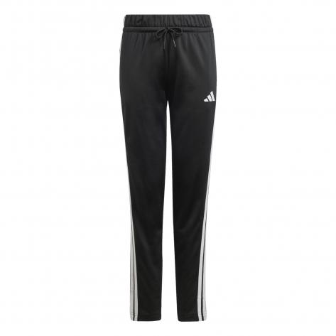 adidas Kinder Trainingsanzug J 3S Tiberio Track Suit JC7519 128 Black/White/Pure Ruby | 128