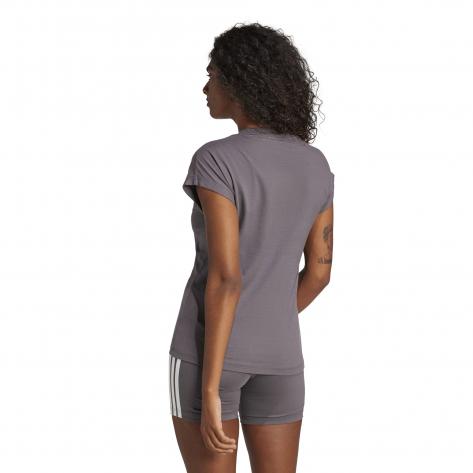 adidas Damen T-Shirt Essentials Linear Cotton Tee 