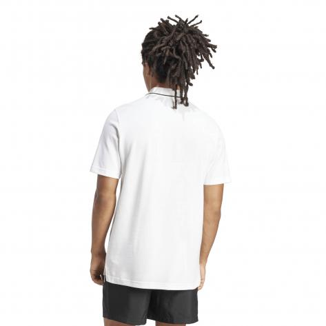 adidas Herren Polo Small Logo Piqué Poloshirt 
