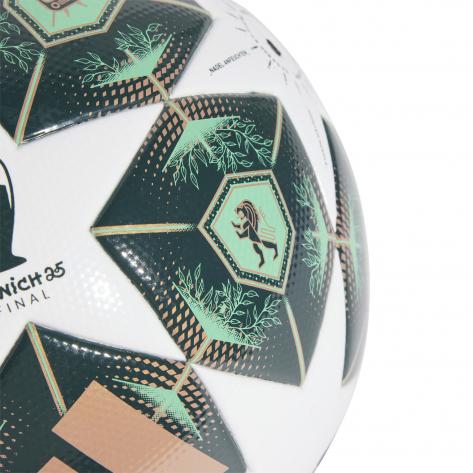 adidas Fussball UCL 24/25 Knockout Phase League Ball JH1296 5 White/Shadow Green/Slime | 5