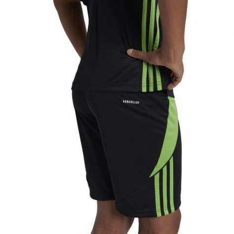 adidas Kinder Short Tiro 24 Short Y JJ1162 152 Black/Semi Lucid Lime | 152