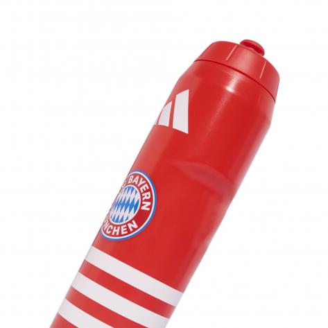 adidas FC Bayern München Trinkflasche FCB BOTTLE JX0498 Red/White | One size