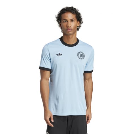 adidas Herren Trikot DFB 125 JSY JY1315 L Clear Blue/Black | L