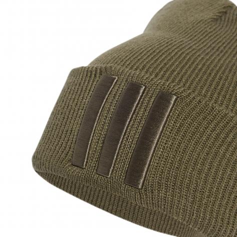adidas Mütze 3S BEANIE JY3171 OSFM Olive Strata | Herren
