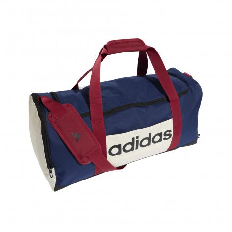 adidas Sporttasche LINEAR DUF M CB KE5542 Dark Blue/Off White/Maroon | One size