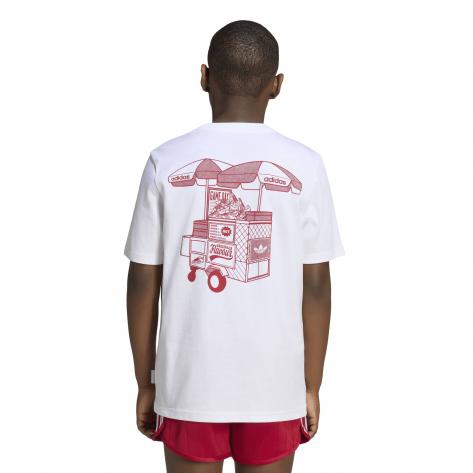 adidas Kinder T-Shirt Loose Tee KH0721 152 White | 152