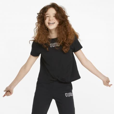Puma Mädchen T-Shirt Alpha Knotted Tee G 846949 