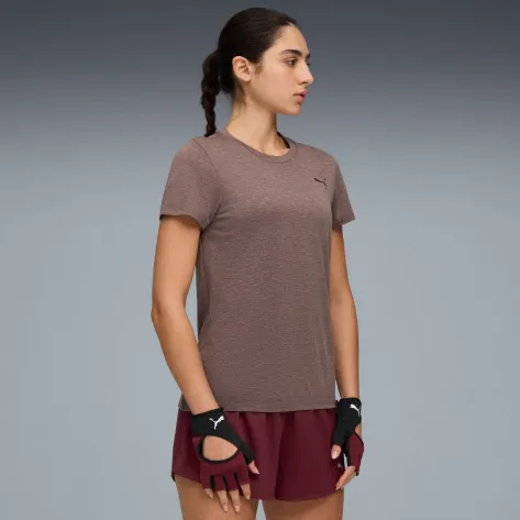 Puma Damen T-Shirt TAD ESSENTIAL Heather Tee 525891 