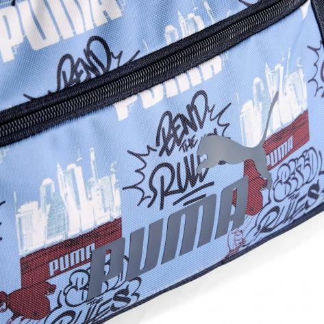 Puma Unisex Sporttasche PUMA PHASE AOP Extra Small Sports Bag 091326-05 Cool Blue-Mid 90ies AOP | One size