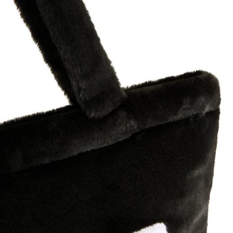 Puma Damen Tragetasche UP FAUX FUR Shopper 091712-01 Puma Black | One size