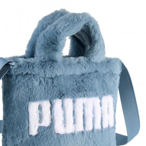 Puma Damen Umhängetasche UP FAUX FUR Mini Shopper Bag 091713-02 Cool Blue | One size