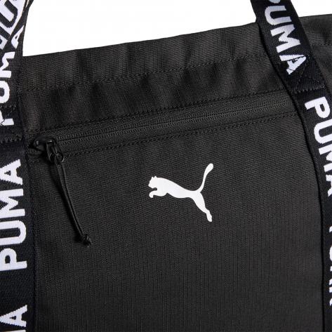 Puma Damen Tragetasche AT ESS Shopper 091856-01 Puma Black | One size