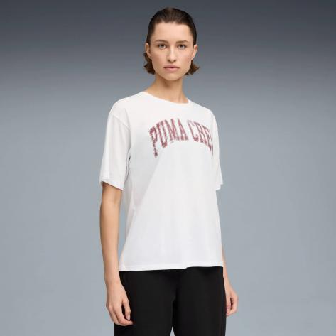 Puma Damen T-Shirt W Puma Crew Graphic Tee 527625 