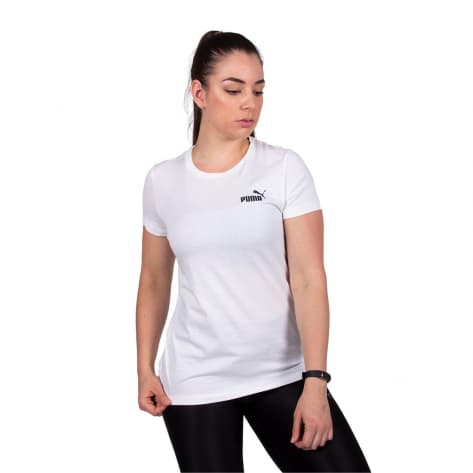 Puma Damen T-Shirt ESS Small Logo Tee 586776 