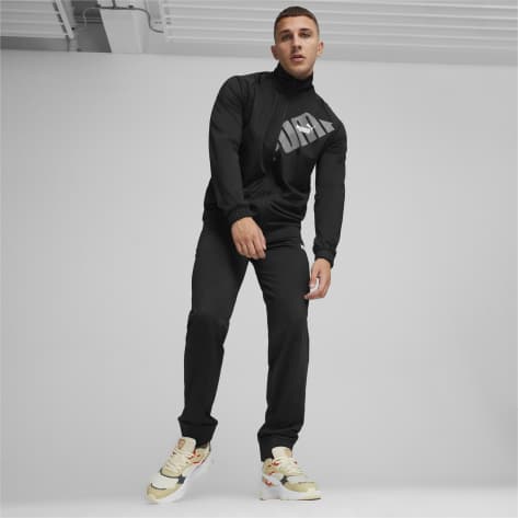 Puma Herren Trainingsanzug Power Poly Tracksuit 678886-01 M Puma Black | M