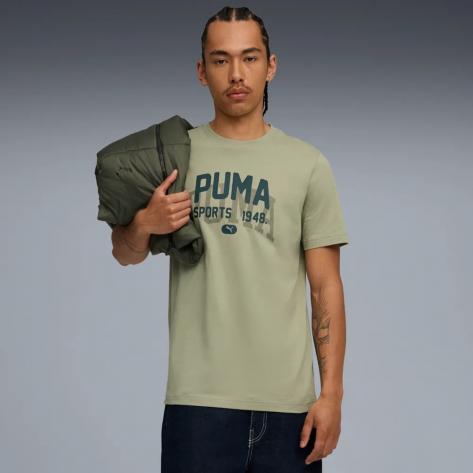 Puma Herren T-Shirt Graphic Varsity Tee 688035 