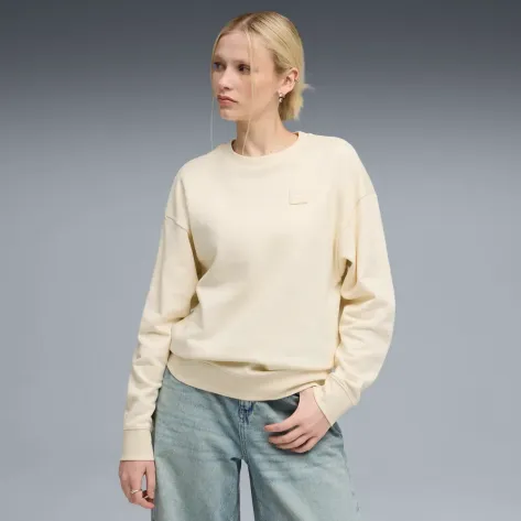 Puma Damen Pullover ESS Elevated Comfort Crew FL 688099-99 S No Dye | S