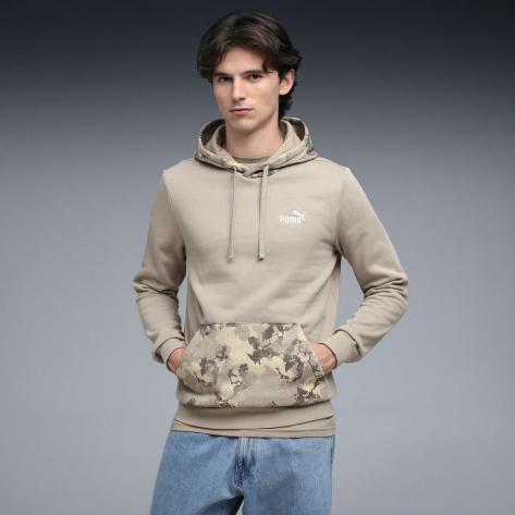 Puma Herren Kapuzenpullover Essentials Camo Hoodie Fleece 689370 