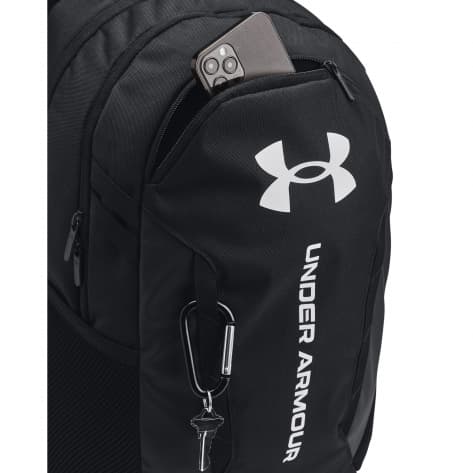 Under Armour Unisex Rucksack UA Hustle 6.0 Backpack 1384672-002 Black2 | One size