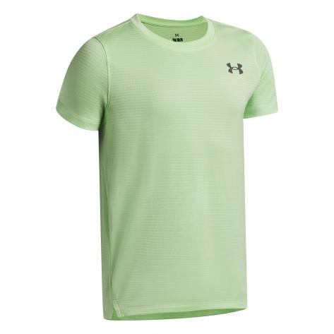 Under Armour Kinder T-Shirt Tech Vent Jacquard 6009902-712 149-160 LUMOS LIME/CASTLEROCK | 149-160