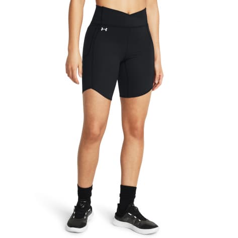 Under Armour Damen Radhose Motion Crossover Bike Short 1383633-001 XS Black | XS