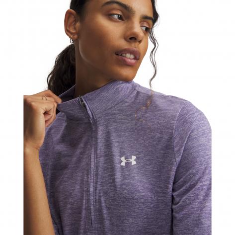 Under Armour Damen Langarm Shirt Tech 1/2 Zip- Twist 1384225 
