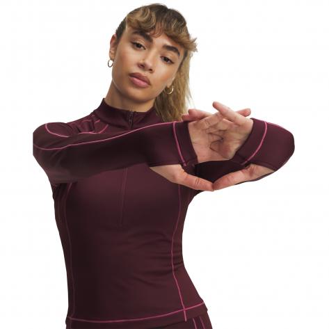 Under Armour Damen Langarmshirt ColdGear Textured 1/2 Zip 6003998 