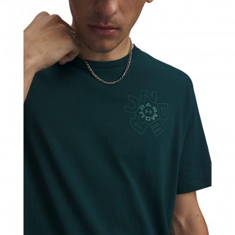 Under Armour Herren T-Shirt UA M Radial Wordmark SS 6009264 