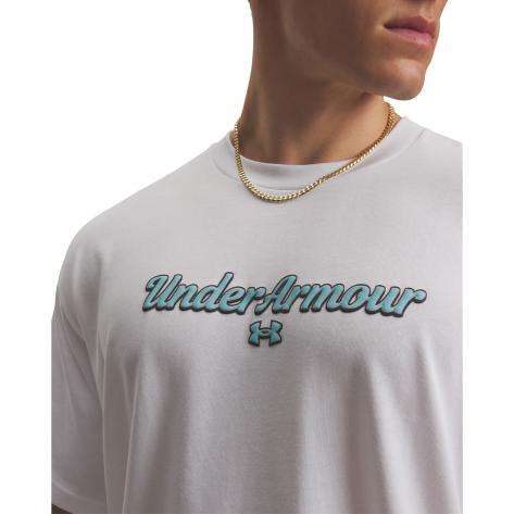 Under Armour Herren T-Shirt Heavyweight Wordmark 6009266 