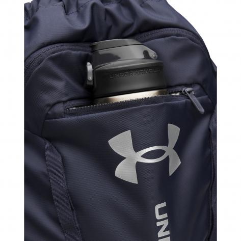 Under Armour Turnbeutel UA Hustle Sackpack 6000519-410 Midnight Navy | One size