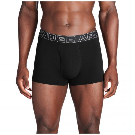 Under Armour Herren Boxershorts COTTON-SOLID 8 cm 3 Pack UUSHJ083 