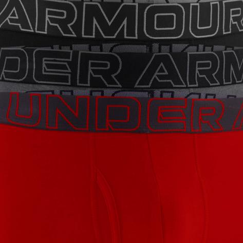 Under Armour Herren Boxershorts COTTON-SOLID 8 cm 3 Pack UUSHJ083 