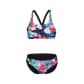 Arena Damen Bikini FLOWER BIKINI SWIM PRO BACK 006388-550 34 Black-Black Multi | 34