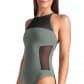 Arena Damen Badeanzug MESH PANELS SWIMSUIT 006659 