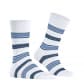 Falke Herren Socken Marina Stripe 12557-2000 39-40 white (2000) | 39-40