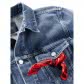 Scotch & Soda Herren Jeansjacke Trucker Jacket 154120-3343 S Blauw Cure | S