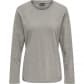 Hummel Damen Langarm Shirt hmlRED BASIC T-SHIRT L/S WOMAN 215127-2006 S Grey Melange | S