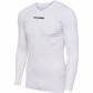 Hummel Herren Langarm Shirt hmlBL ESSENTIAL TEE L/S 225520-9001 S WHITE | S