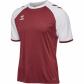 Hummel Kinder Trikot hmlMATCH LEAGUE JERSEY S/S KIDS 233154-3035 164 MAROON/WHITE | 164