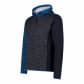 CMP Herren Kapuzensweatshirt Man Sweat Fix Hood 33E1127-M862 52 B.Blue Mel. | 52