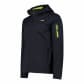 CMP Herren Softshelljacke Man Jacket Zip Hood 39A5027-03UT 52 Antracite-Acido | 52