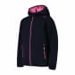 CMP Mädchen Softshelljacke Girl Jacket Fix Hood 39A5115 