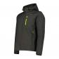 CMP Herren Softshell Jacke Zip Hood 3A01787N-F963 56 Pine | 56