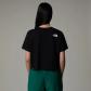 The North Face Damen T-Shirt W Simple Dome Cropped Slim Tee 87U4 