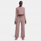 Nike Damen Jogginghose Phoenix Plush Full Length Pant FN3622-208 M Smokey Mauve/Black | M
