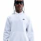 Nike Herren Kapuzenpullover Club BB PO Hoodie FN3859-100 M White/White/Black | M