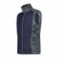 CMP Herren Weste Man Vest Hybrid 32H2177-N950 46 Black Blue | 46